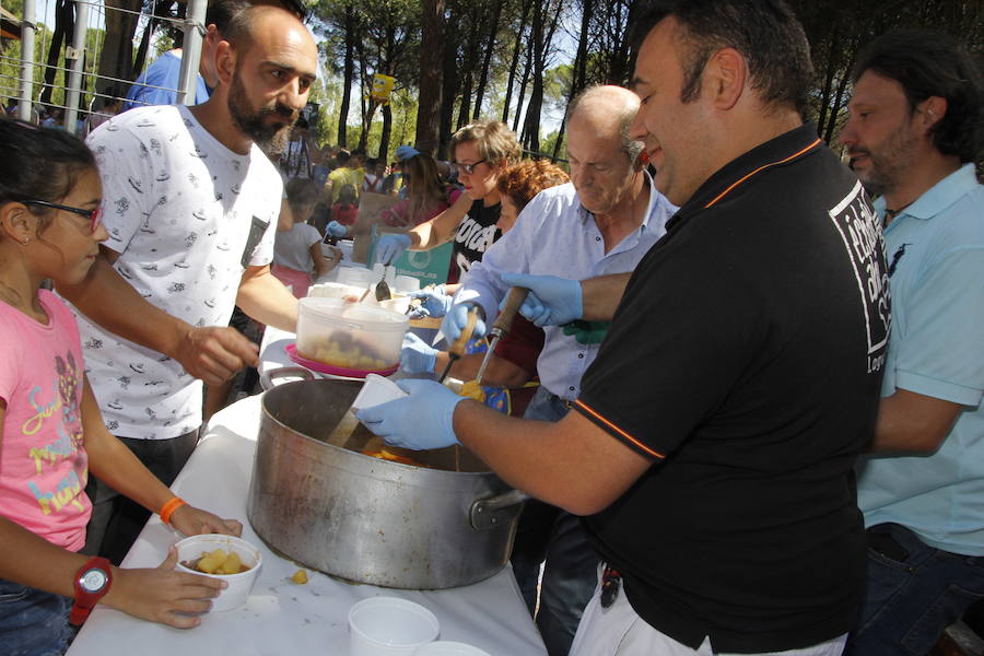 Día de las Peñas en laguna de Duero