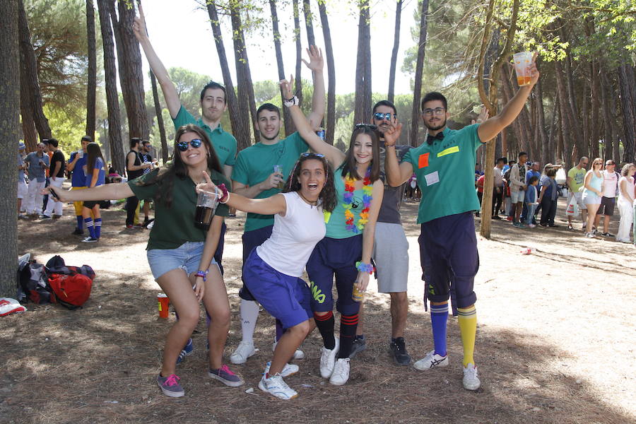 Día de las Peñas en laguna de Duero