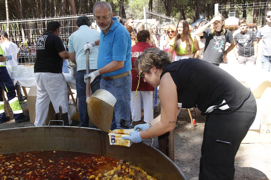 Día de las Peñas en laguna de Duero