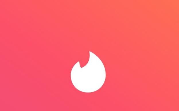 El logo de Tinder.