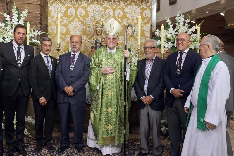 Puente, León de la Riva y Bolaños, nombrados caballeros de la Corte de Honor de la Virgen de San Lorenzo en Valladolid