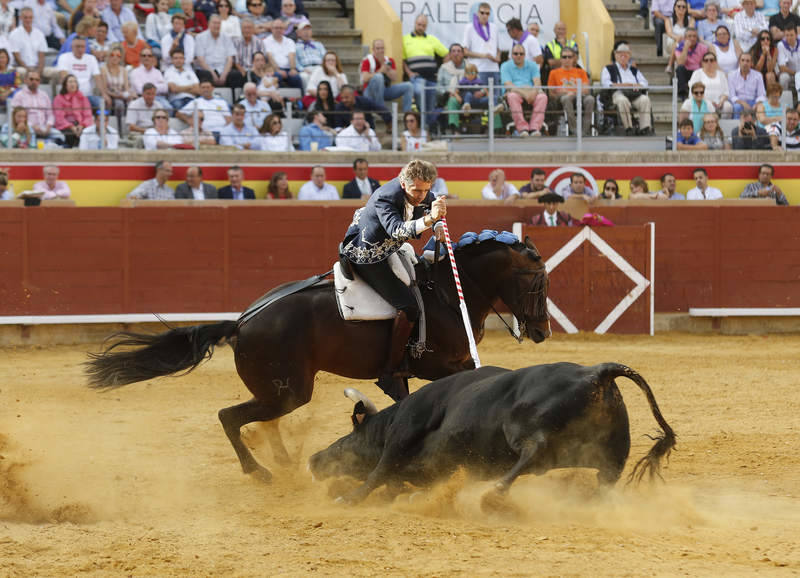 Corrida de rejones en Palencia