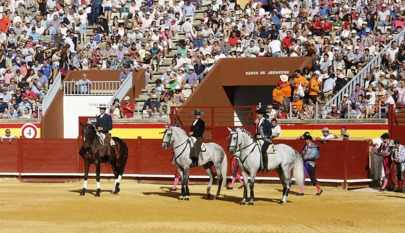 Corrida de rejones en Palencia