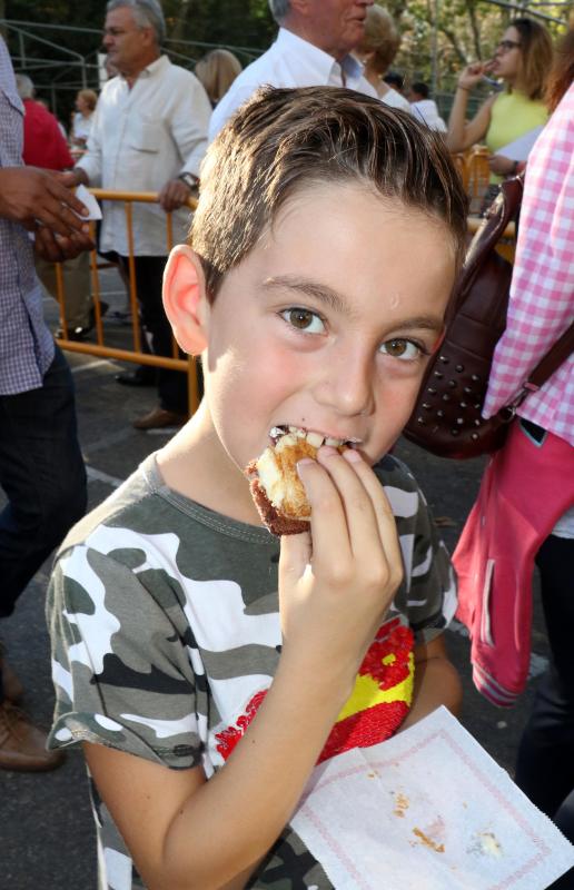Degustación gratuita del postre de Nuestra Señora de San Lorenzo