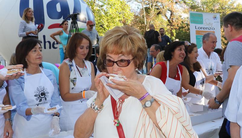Degustación gratuita del postre de Nuestra Señora de San Lorenzo