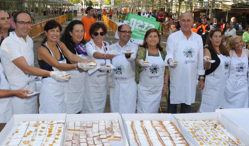 Degustación gratuita del postre de Nuestra Señora de San Lorenzo