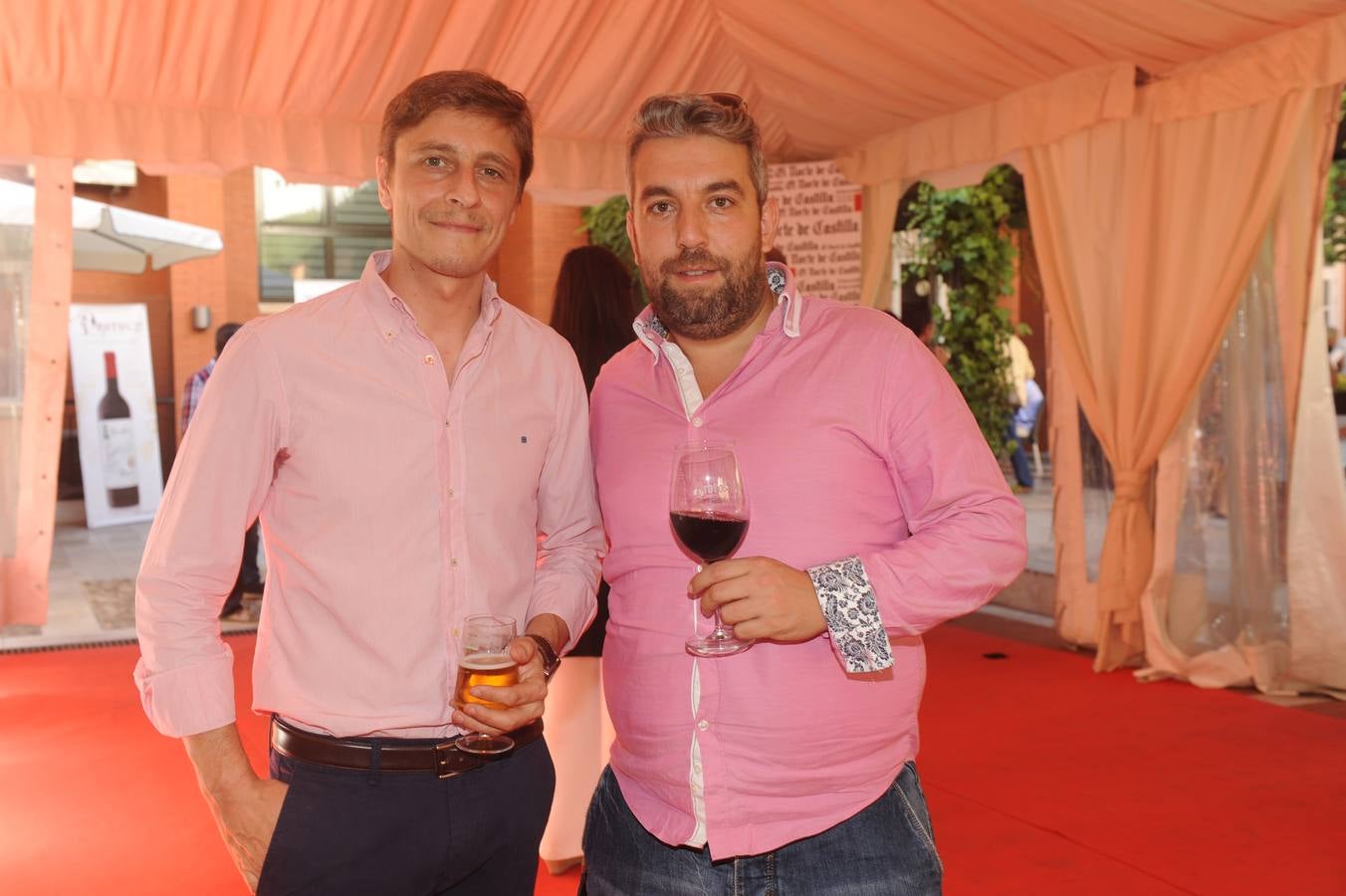 Jorge Miguel, de El Norte, y Luis Miguel Olea, de Vallcor Publicidad.