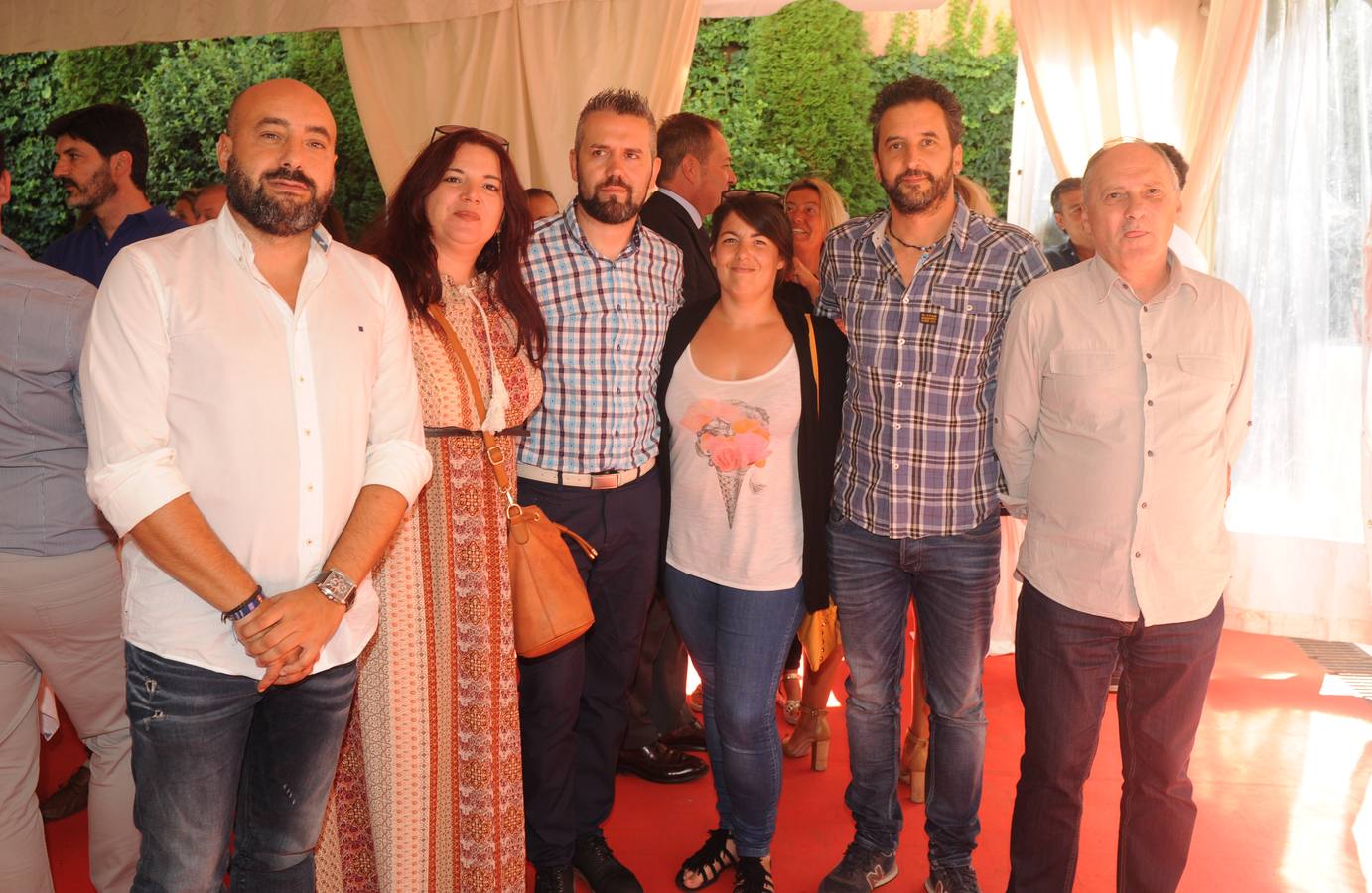 UGT estuvo representada por Óscar Lobo, Azucena Pérez, Raúl Santa Eufemia, Ana Martín, Antonio Guerra y Faustino Temprano (secretario regional).