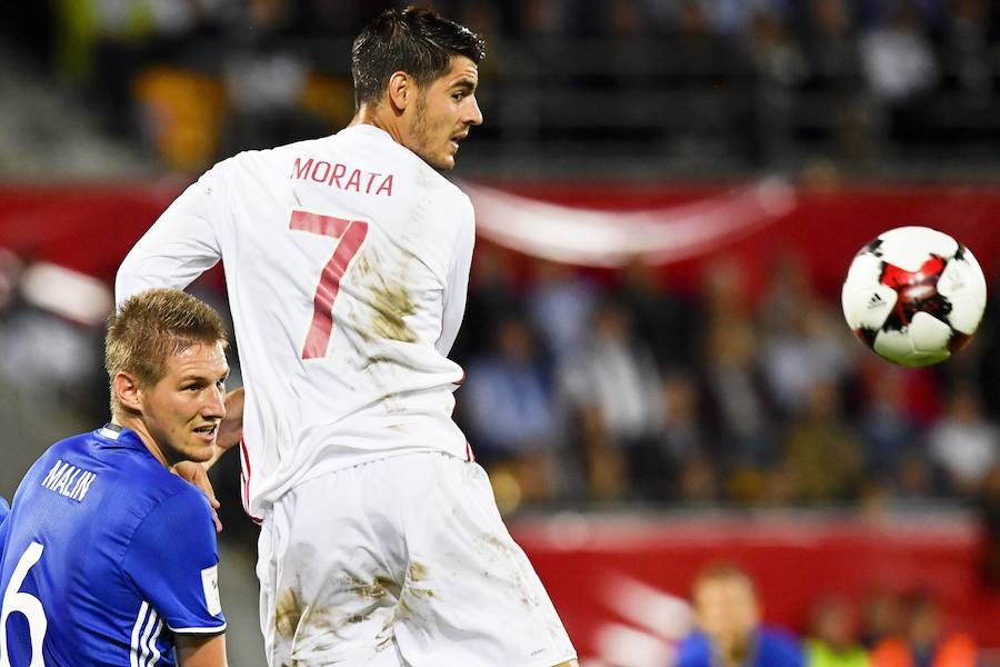 'La Roja' golea sin piedad a Liechtenstein y se acerca al Mundial tras la victoria más abultada de su historia como visitante.