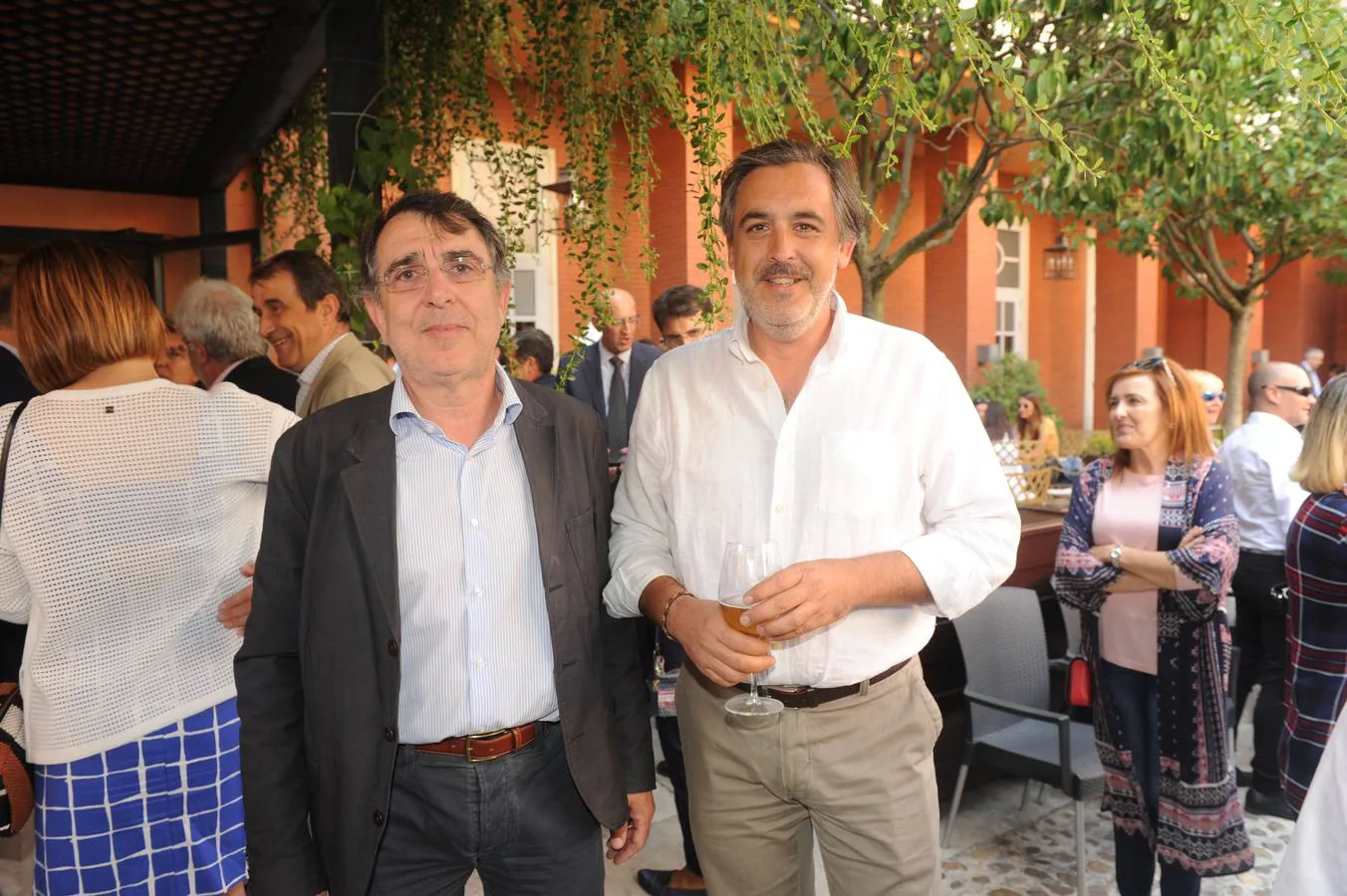 Eugenio Gascón y Andrés Baonza, de Calprint.