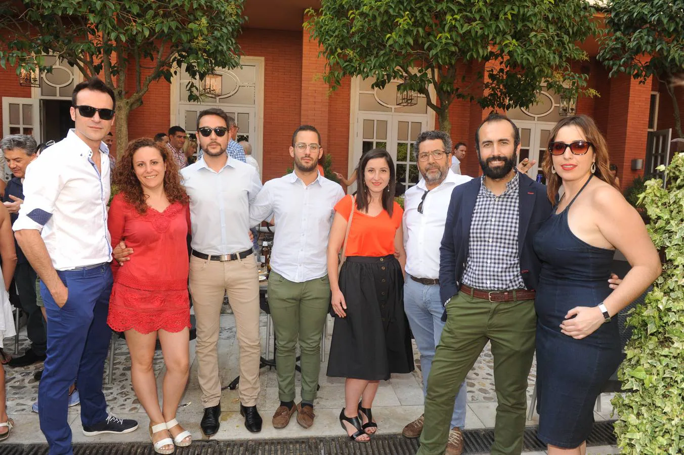 De inmobiliaria Don Sancho nos visitaron Ricardo Hernández, Jenifer Piriz, Alberto García, Gonzalo Villada, María Pazos, Arturo Villada, Javier Castañeda y Rocío Villar.