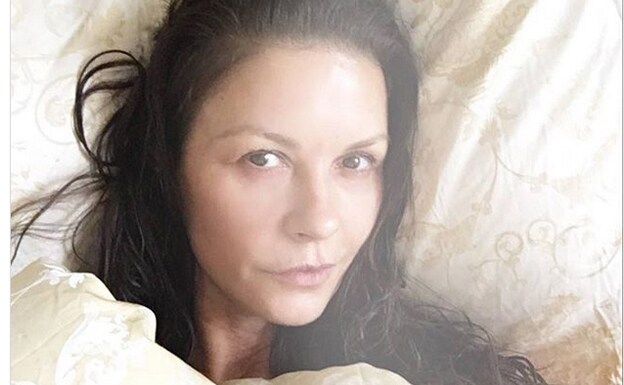 El selfie de Catherine Zeta-Jones, publicado sin maquillaje. 