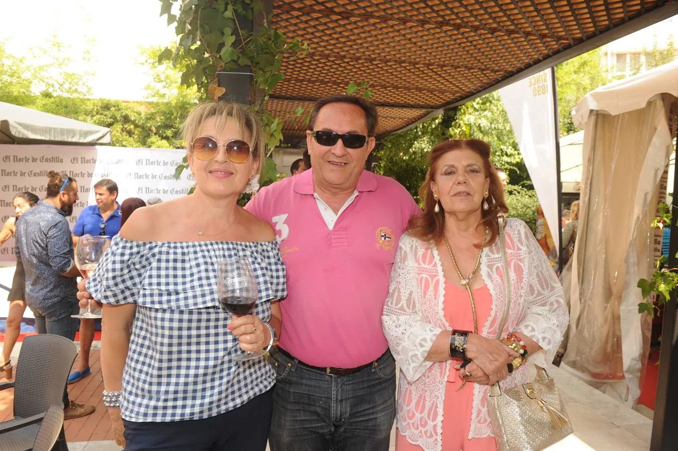 Pilar Villar, Francisco Vigo y Maite Gutiérrez.