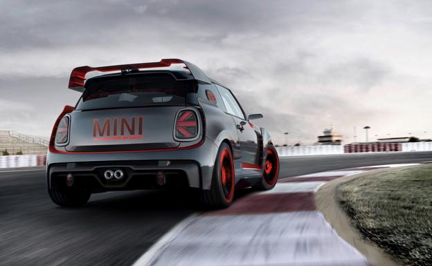 El Mini John Cooper Works GP Concept es un prototipo que avanza cómo será el futuro modelo deportivo.