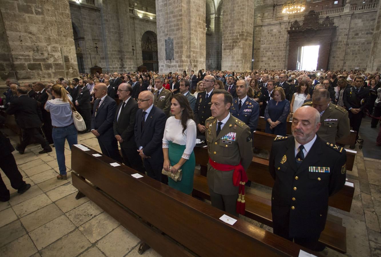 El obispo auxiliar, Luis Argüello, ofició la eucaristía en honor de la patrona