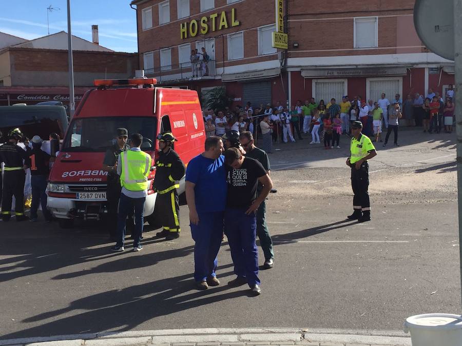 Accidente mortal en las fiestas de Tordesillas