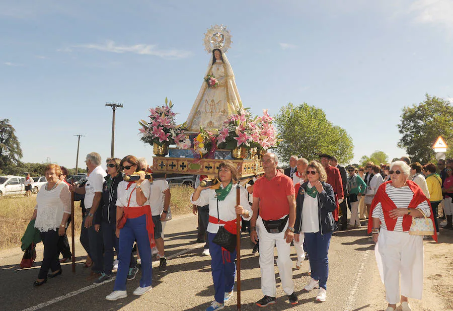 Procesión de la Virgen de la Peña en Tordesillas