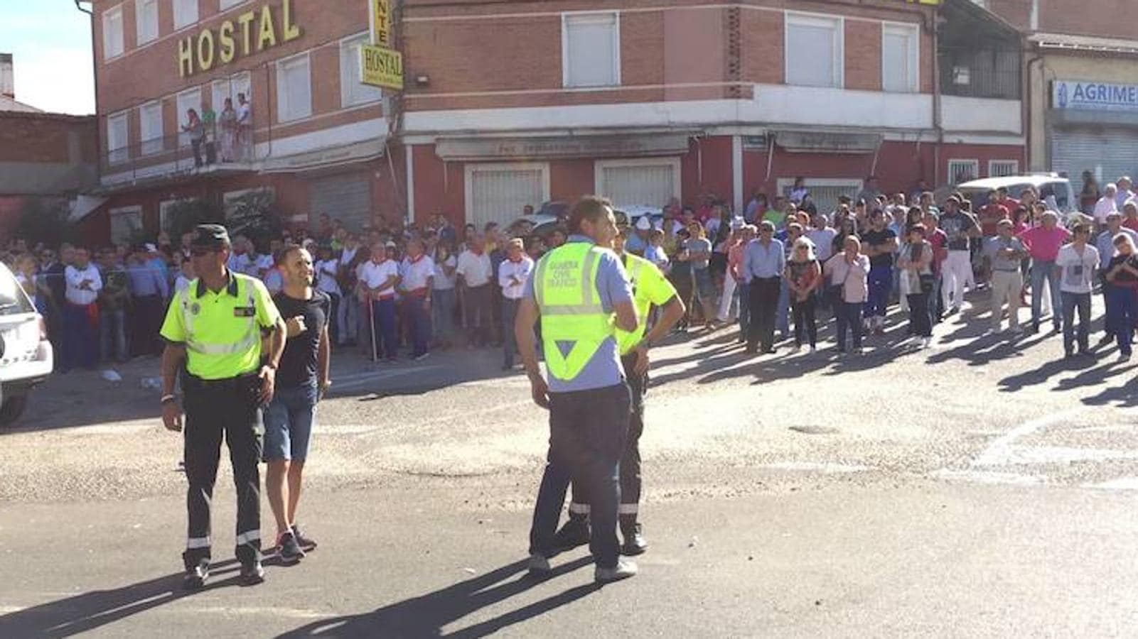 Accidente mortal en las fiestas de Tordesillas