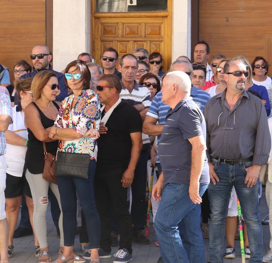 Funeral por la mujer fallecida en el vuelco de un remolque en Tordesillas