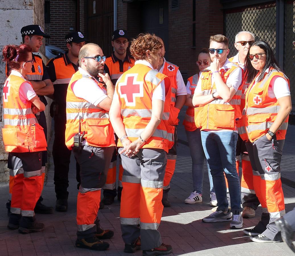 Funeral por la mujer fallecida en el vuelco de un remolque en Tordesillas