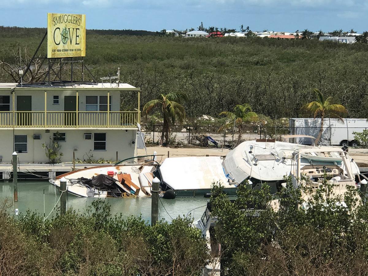 En su arrasadora trayectoria la tormenta ha dejado ya al menos medio centenar de muertos en el Caribe y Estados Unidos