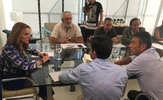 Reunión del comité consultivo de la Fundación Villalar-Castilla y León en Zamora. 