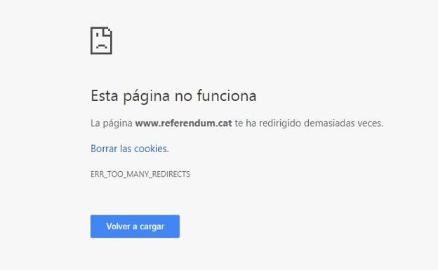 Un juez cierra la web del referéndum y el Govern abre otra alternativa