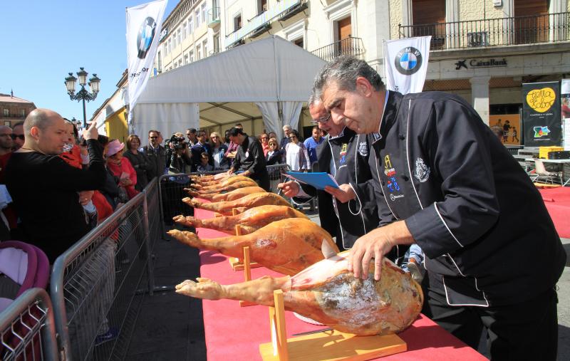 V Feria del Jamón de Castilla y León en Segovia