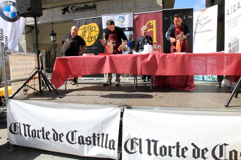 V Feria del Jamón de Castilla y León en Segovia