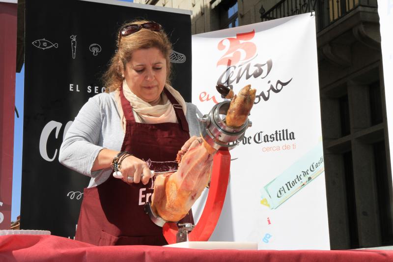 V Feria del Jamón de Castilla y León en Segovia