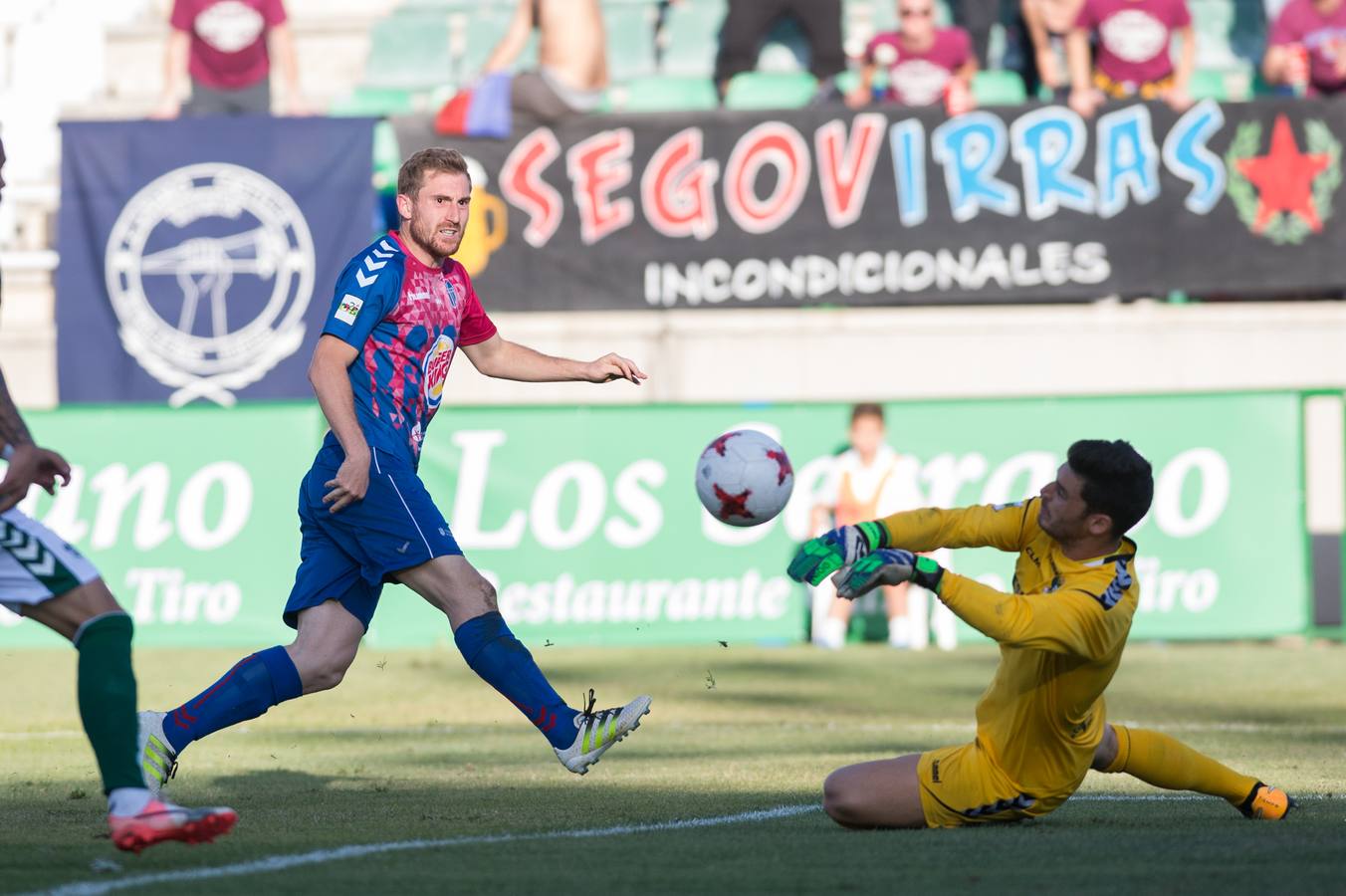 El equipo segoviano sigue sin estrenar su casillero de triunfos en esta Segunda División B