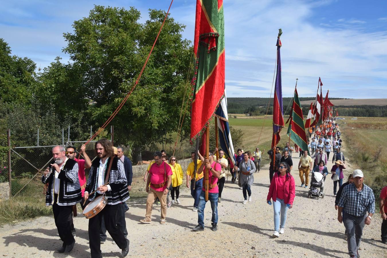 Encuentro de estandartes en Poza de la Vega