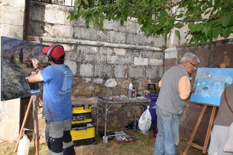 Romería en el santuario de la Virgen del Brezo