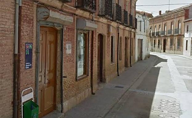 Despacho de lotería de la calle Isaac Hijosa en Villarramiel. 