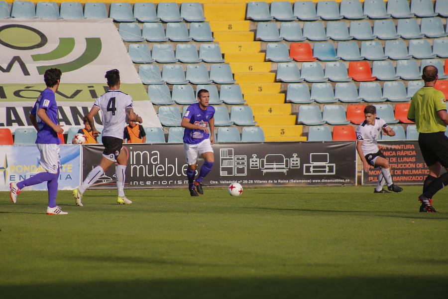 Partido entre el CF Salmantino y La Bañeza