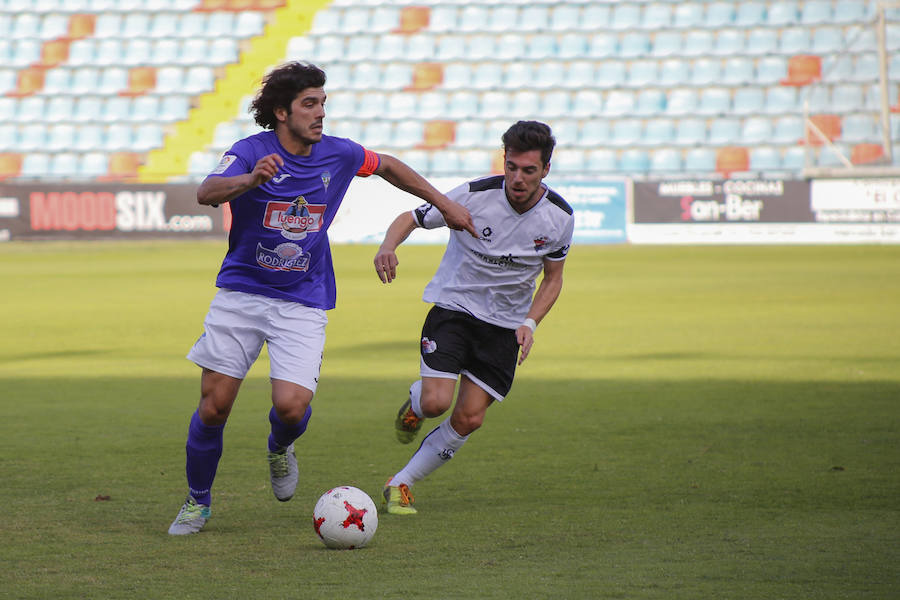 Partido entre el CF Salmantino y La Bañeza