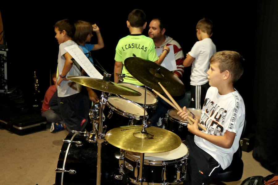 Audición musical en Baltanás, Palencia