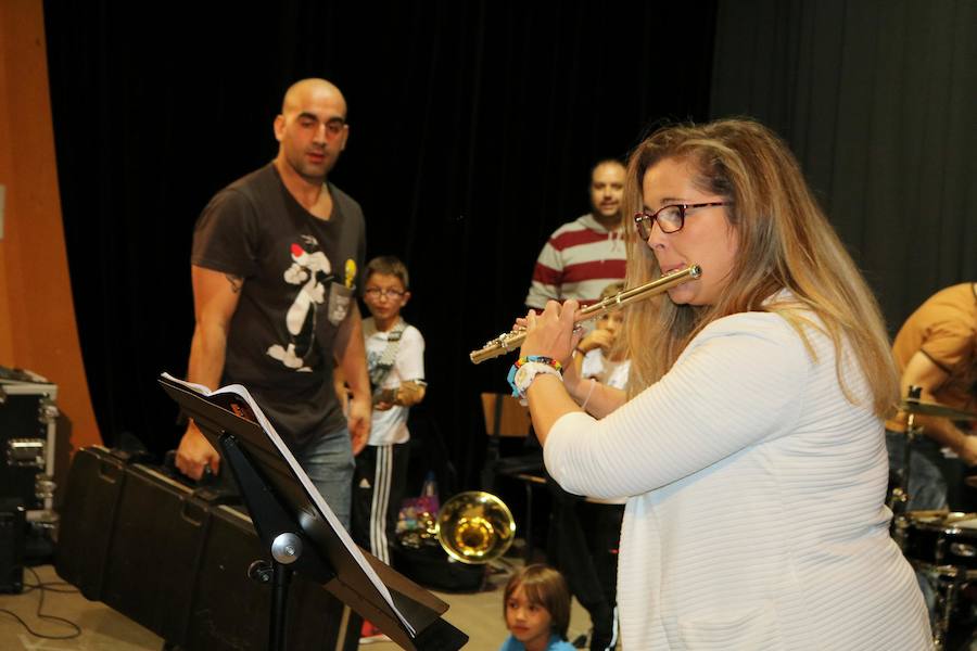 Audición musical en Baltanás, Palencia