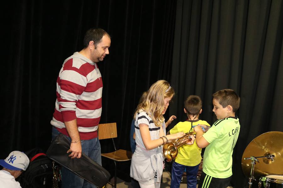 Audición musical en Baltanás, Palencia