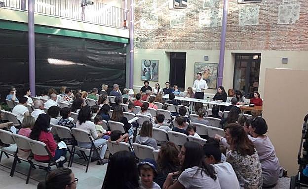 Inauguración del curso, ayer. 