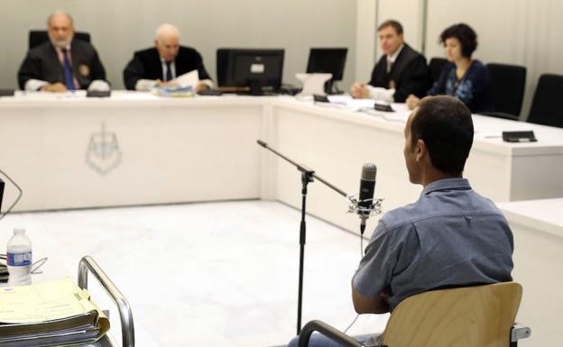 Eneko Gogeaskoetxea durante el juicio.