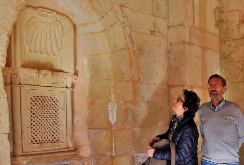 Inauguración del nuevo sistema de visitas guiadas interactivas en el monasterio de San Andrés de Arroyo 