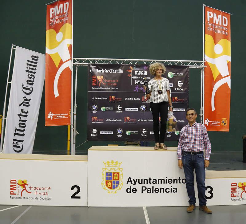 Podios de la Media Maratón de El Norte y la carrera de 5 kilómetros en Palencia