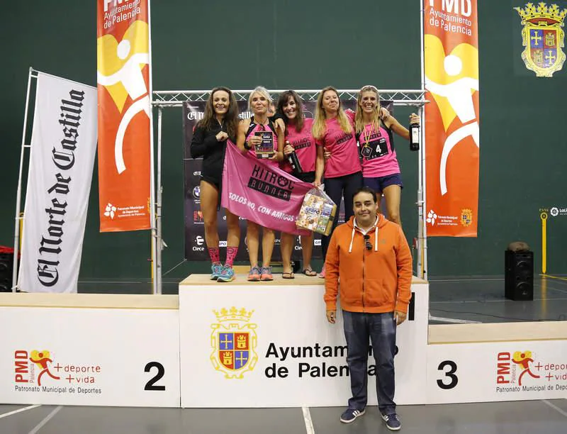 Podios de la Media Maratón de El Norte y la carrera de 5 kilómetros en Palencia