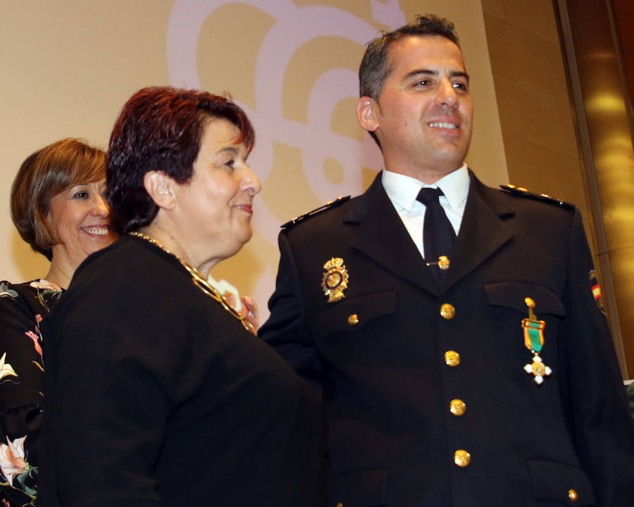 Celebración del Día de la Policía en Segovia