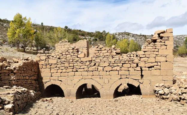 Restos de un antiguo molino.