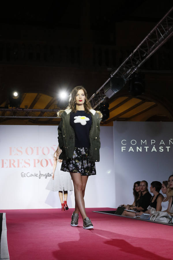Desfile otoño-invierno de El Corte Inglés en Salamanca