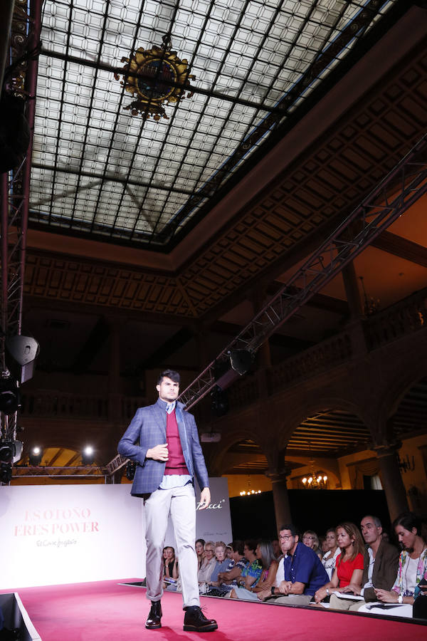 Desfile otoño-invierno de El Corte Inglés en Salamanca