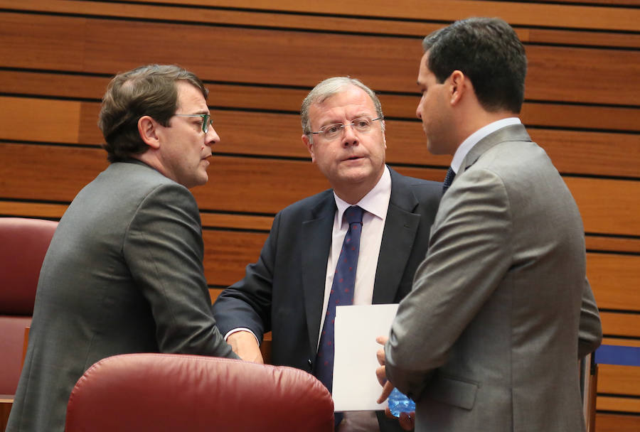 Pleno en las Cortes de Castilla y León