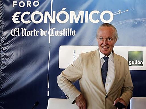 Josep Piqué, esta mañana en Valladolid.